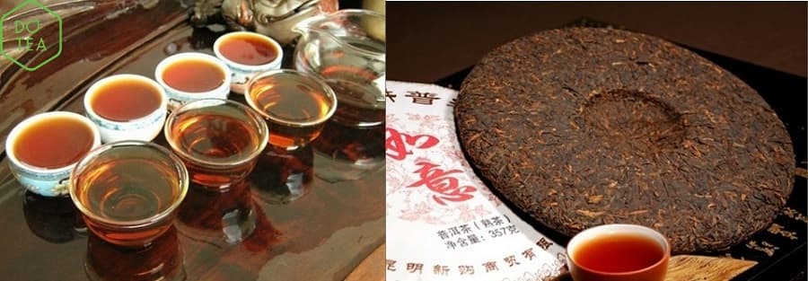 Các loại trà ngon của trung quốc top 5 là trà phổ nhĩ vân nam
