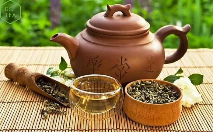 Phương pháp 5: Cách pha trà ô long giảm cân kết hợp với trà xanh